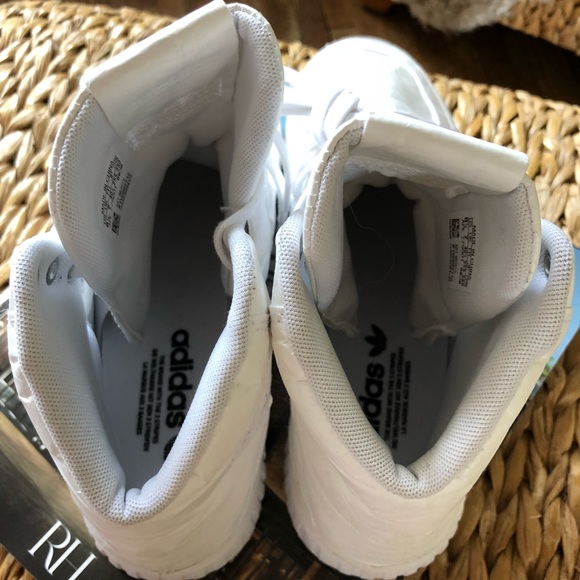 ADIDAS Devon Paper Hi-tops - Picture 4 of 6